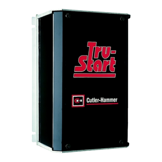 Eaton Cutler-Hammer TRU-START Manuals