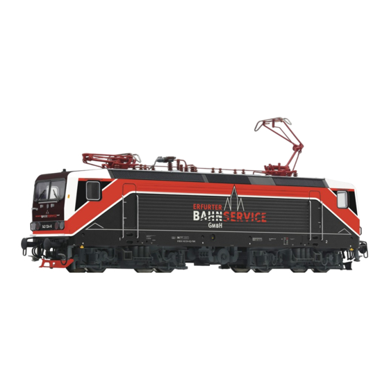 roco BR 143 D-FWK Operating Manual