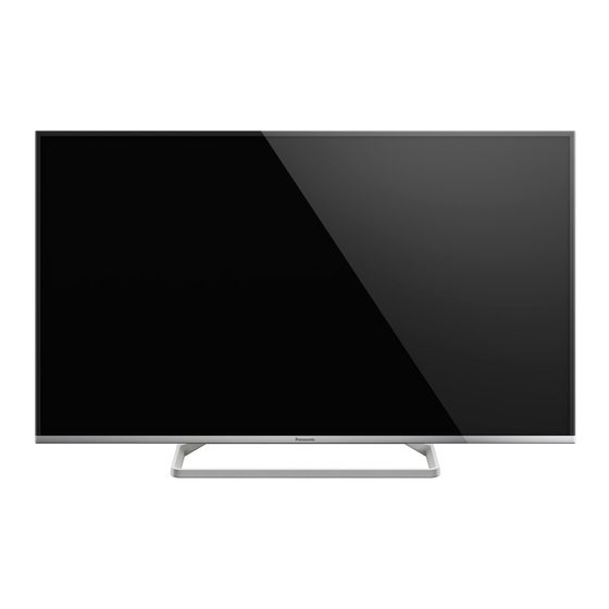 Panasonic Viera TC-39A400L Owner's Manual