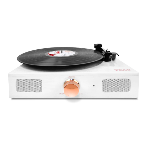 Teac TTD107D Manual