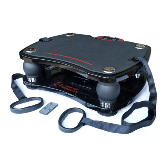 Vibration Therapeutic VT003F User Manual
