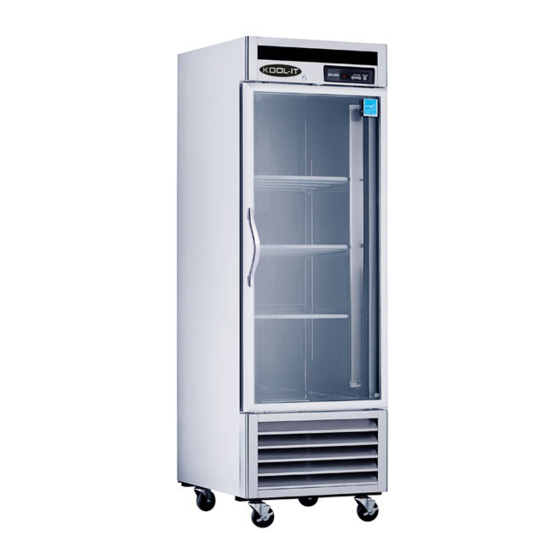 Kool-It KBSR-2G Installation And Operation Manual
