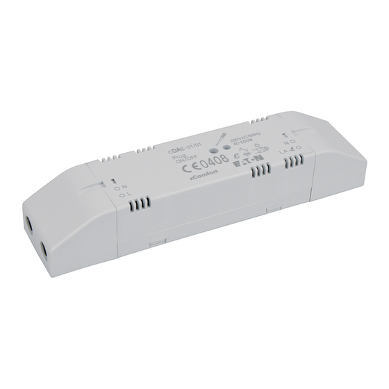 Eaton xComfort CDAE-01/03 Assembly Instructions