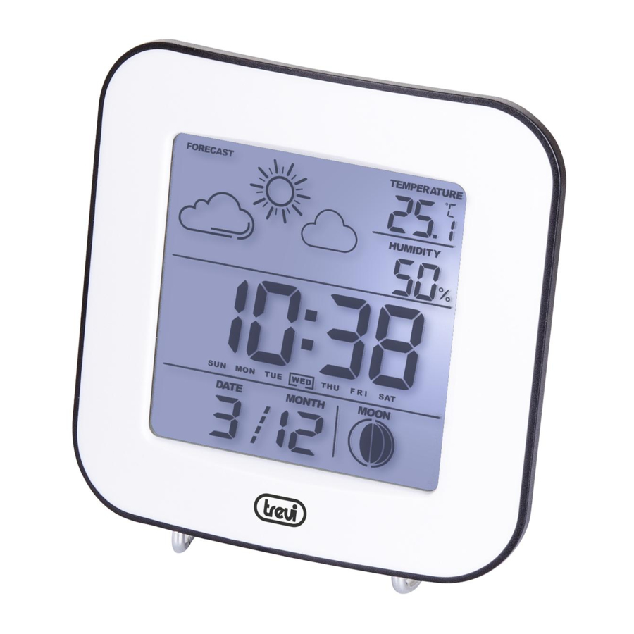 Trevi ME 3106 - Alarm Clock Meteo Station Manual