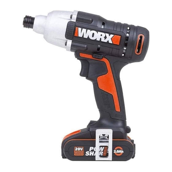 Worx WX291.X Safety And Operating Manual