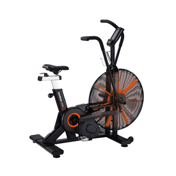 Taurus Ergo-X Classic Air Bike Assembly And Operating Instructions Manual