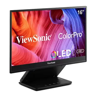 ViewSonic VX1655-4K-OLED User Manual