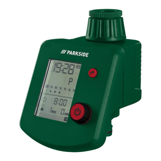 Parkside PBCG B2 Operation And Safety Notes