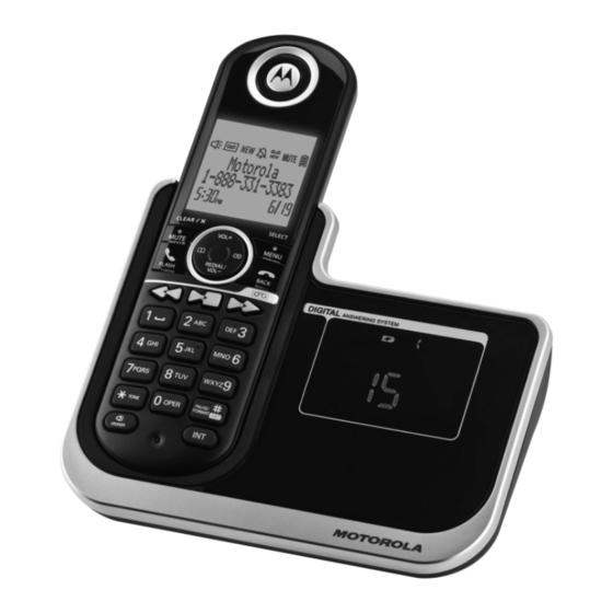 Motorola L801 Quick Start Manual
