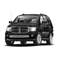 Dodge DURANO 2009 Quick Reference Manual