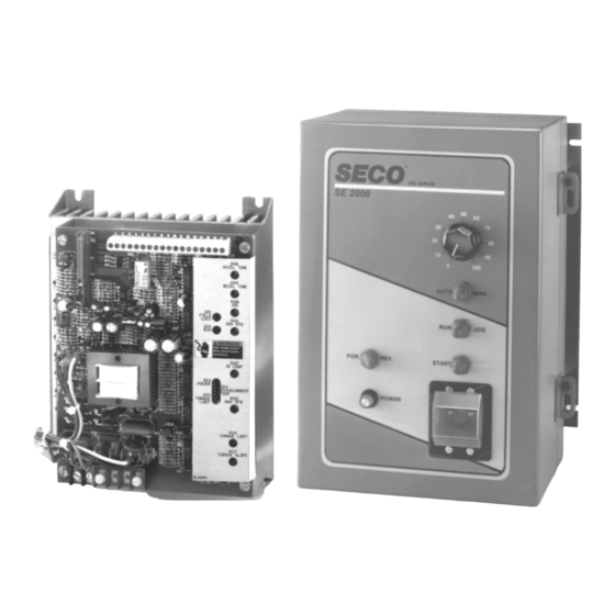 Seco SE 2000 Series Operation Manual