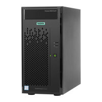 HPE ProLiant ML10 Gen9 Maintenance And Service Manual