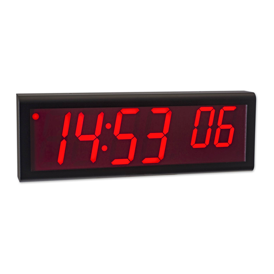 Inova Solutions OnTime 4-Digit Digital Clocks Installation And User Manual