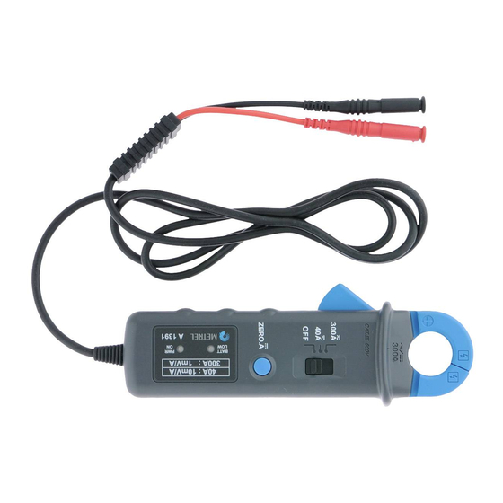 METREL A 1391 Instruciton Manual