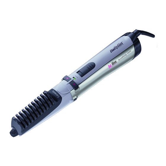 BaByliss BELiss Brushing 1000 2735E Manuals