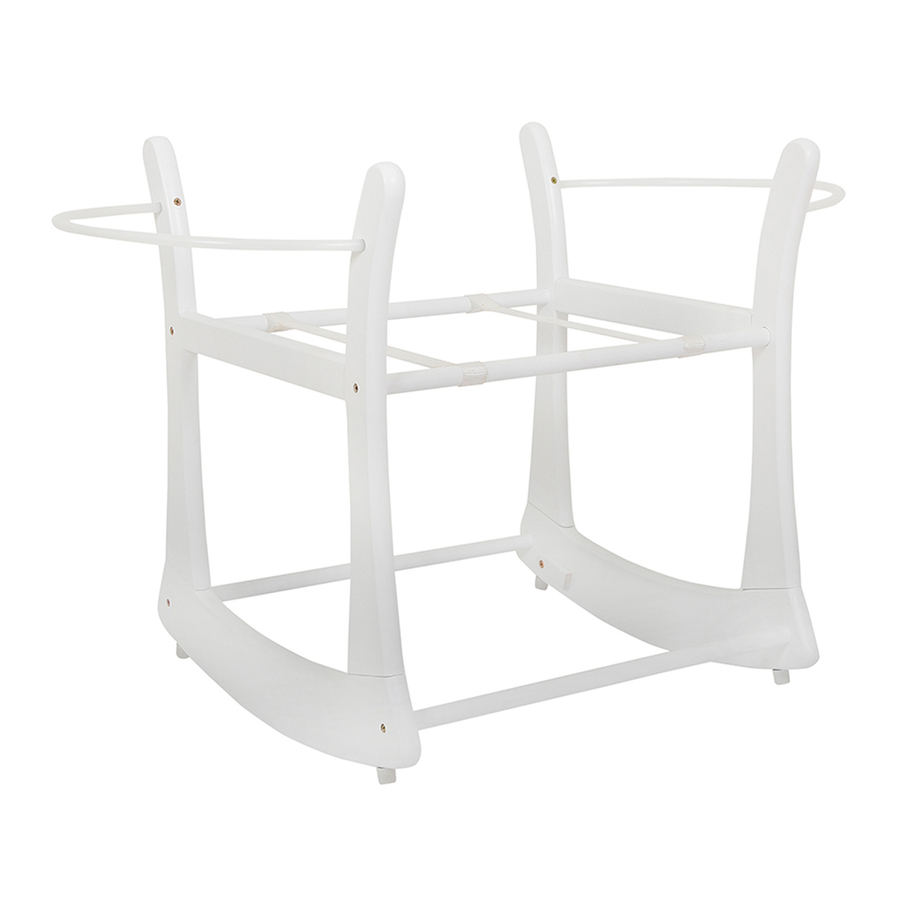 easy coast Rocking Moses basket stand Assembly And Care Instructions