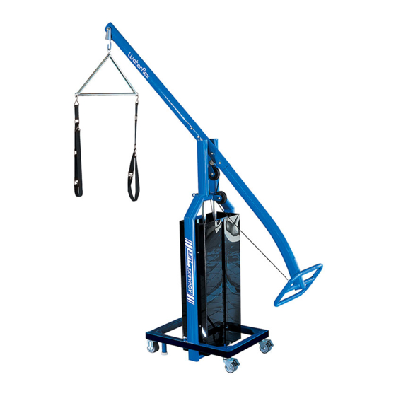 Waterflex Aquabike Lift Lifting Mast Manuals