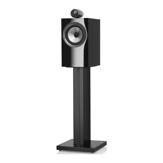 Bowers & Wilkins 705 S2 Manual