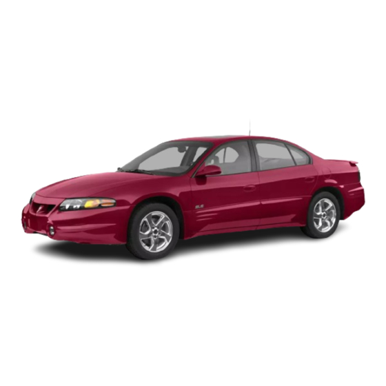 Pontiac 2004 Bonneville Owner's Manual