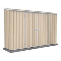 ABSCO SHEDS J30082SECO Assembly Instructions Manual