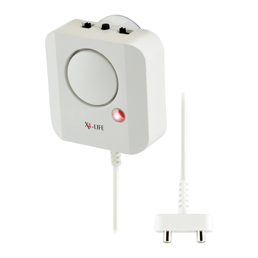 X4-Life 701564 - Longlife Water Alarm Manual