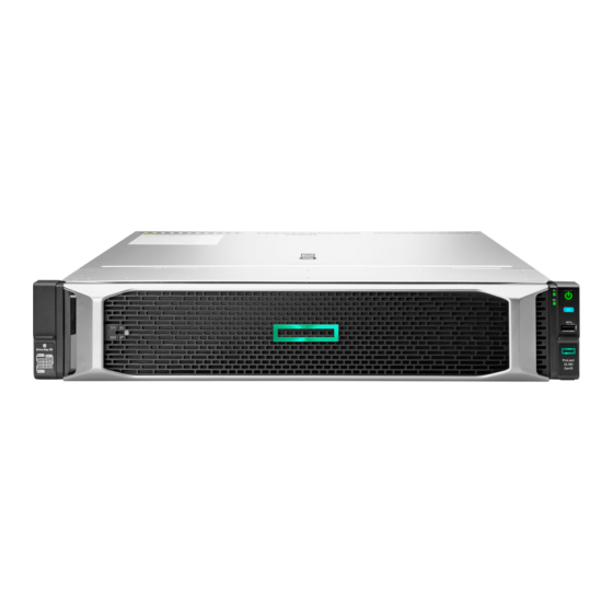 HPE ProLiant DL180 Gen10 User Manual