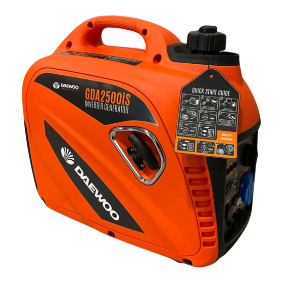 Daewoo GDA2500iS User Manual