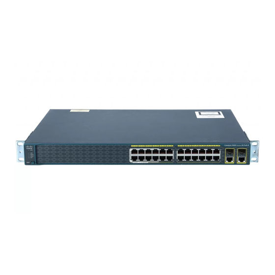 Cisco WS-C2960S-24TD-L Software Configuration Manual