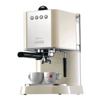 Gaggia New Baby Operating Instructions Manual