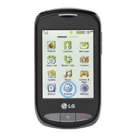 LG LG800G Manuals