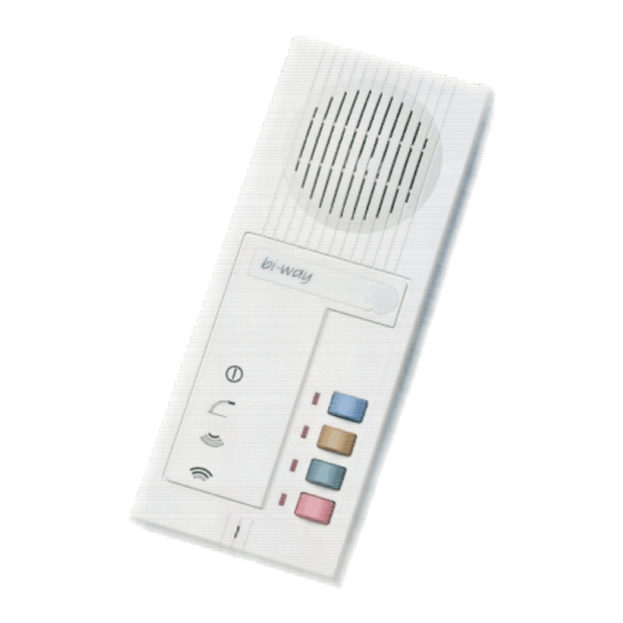 Stentofon LBB 7026/65 User Manual