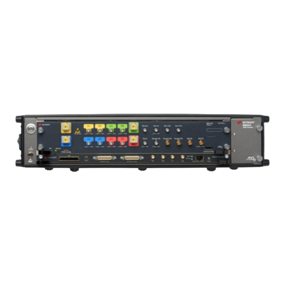 Keysight Technologies M8131A User Manual