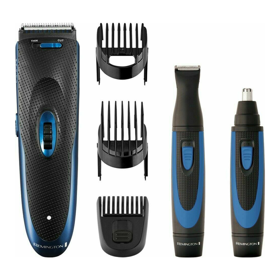 Remington The Works Hair Clipper Kit Manual