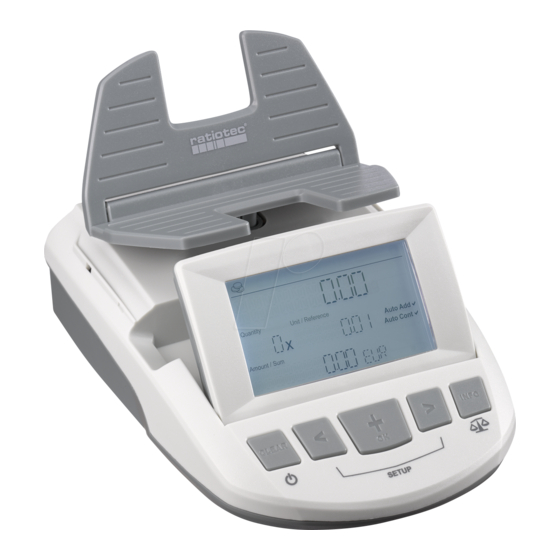 ratiotec RS Series Instruction Manual