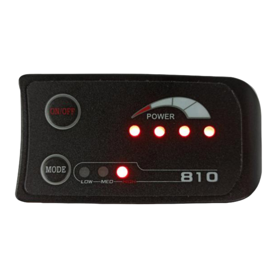 FOUND MOTOR 810-B1 User Manual