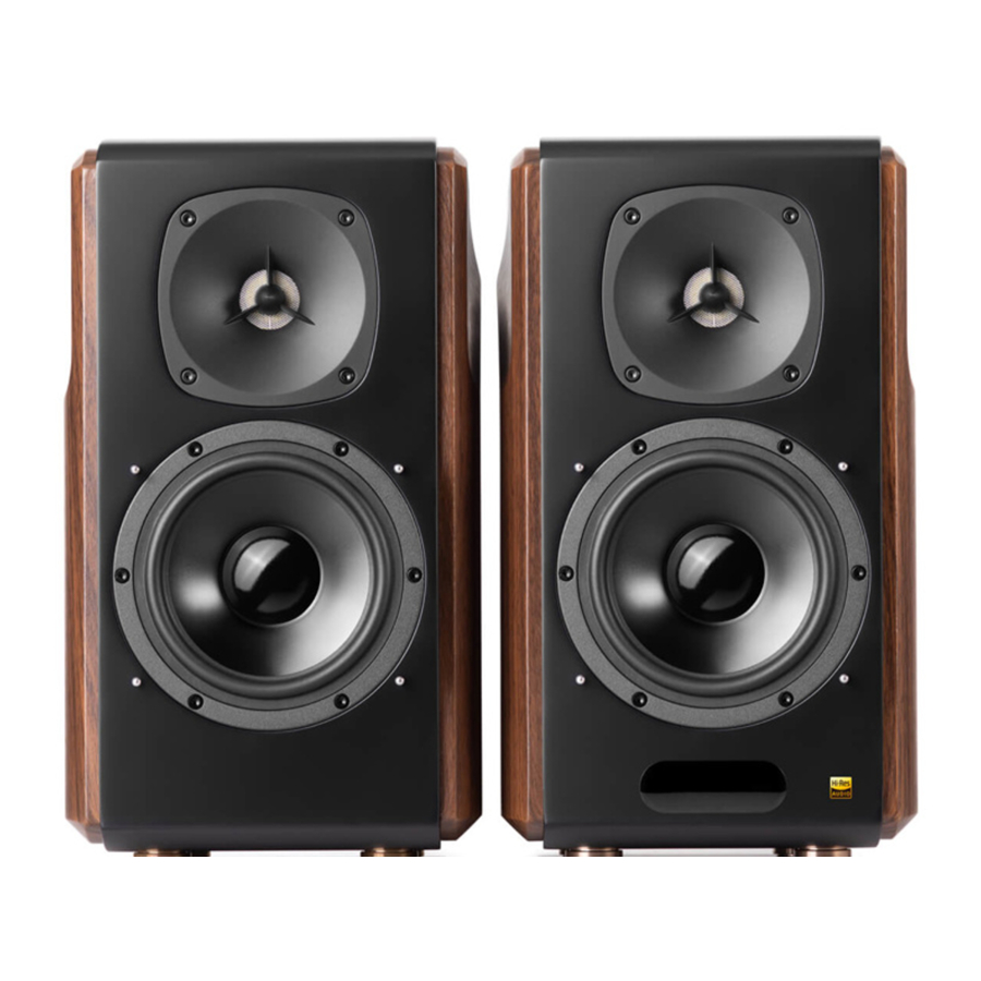 Edifier S2000MK III - Powered Bookshelf Speakers Manual