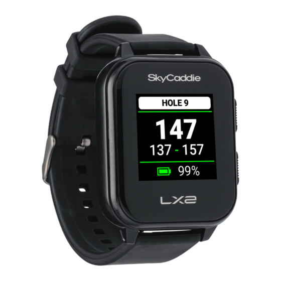 SkyCaddie LX2 Manuals