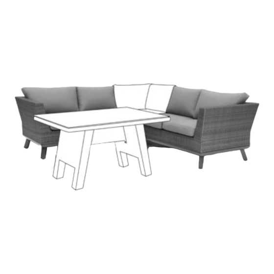Kettler Caleta 0194412-4009C Assembly Instructions