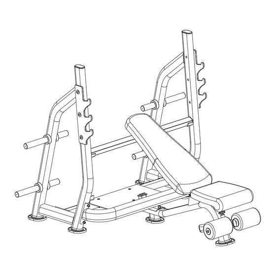 Taurus Elite Adjustable FID Bench Assembly And Operating Instructions Manual
