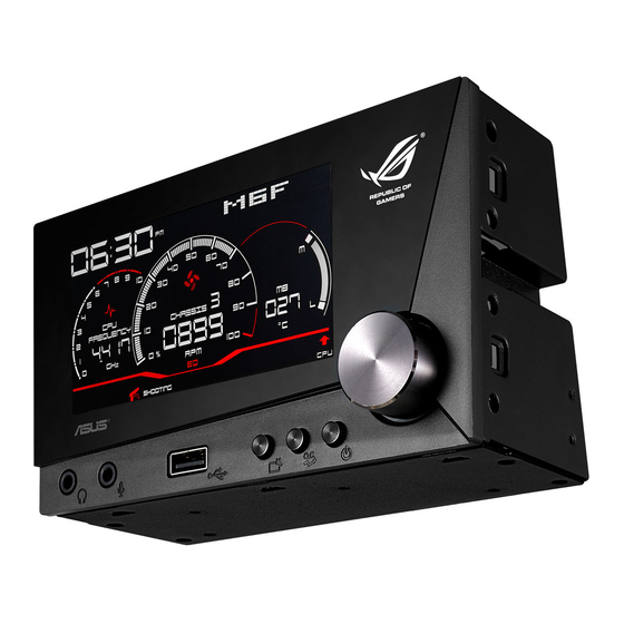 Asus ROG Front Base Quick Start Manual