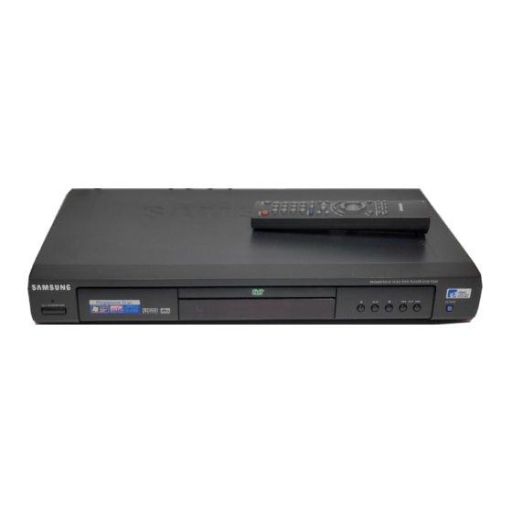 Samsung DVD-P230 Owner's Manual