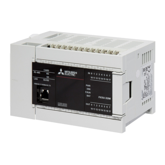 Mitsubishi Electric MELSEC iQ-F Series User Manual