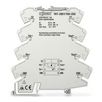 WAGO 787-2861 Series Manual