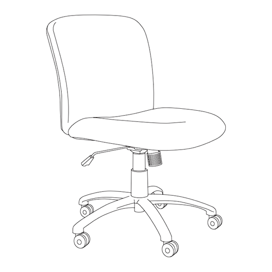 LDI SAFCO Uber 3491 Assembly Instructions