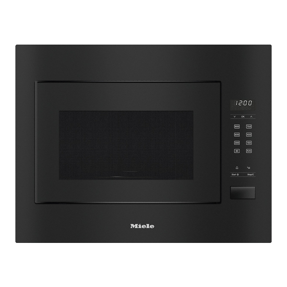Miele M 2240 SC Operating Instructions Manual