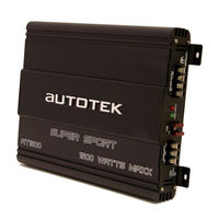 Autotek Super Sport AT-Series Manual