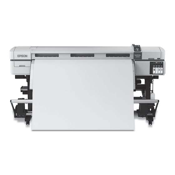 Epson SureColor S30670 Quick Reference Manual