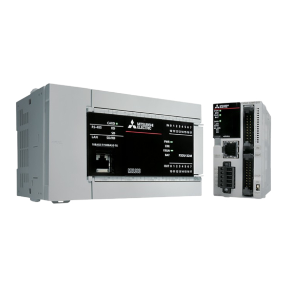 Mitsubishi Electric MELSEC iQ-F Series Manual