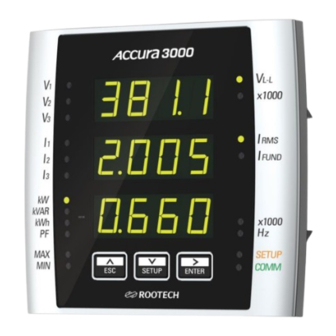 ROOTECH ACCURA 3000 User Manual