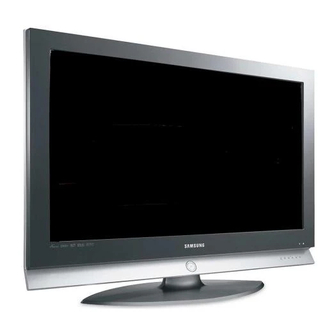 Samsung LNS2641DX - 26" LCD TV Instructions Manual